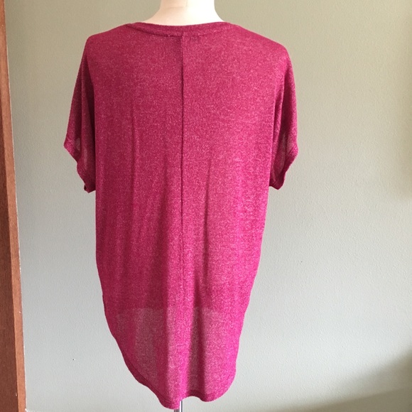 ❤️LAST DAY! Donating!❤️EXPRESS burgundy shirt - Picture 2 of 7